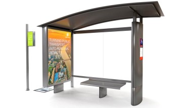 Ericsson presenta la fermata del bus connessa