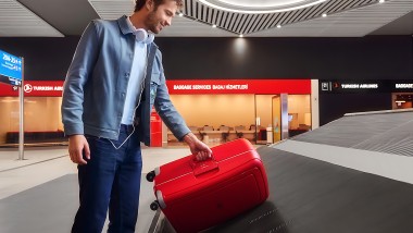 Etichette parlanti sui voli Turkish Airlines